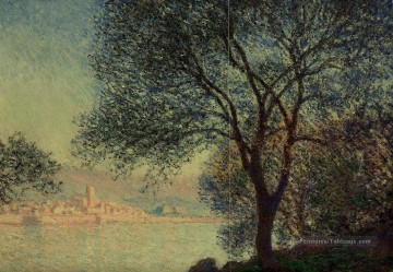 Antibes vu des jardins de Salis III Claude Monet Peinture à l'huile